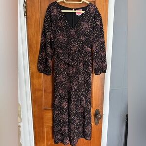 Kate Spade Confetti Jumpsuit Sz 8